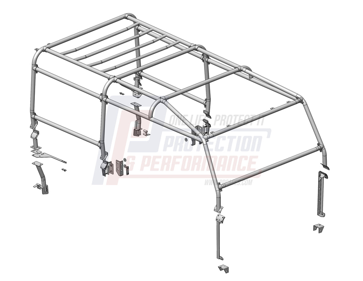 Terrafirma - Roll Cage - 6 Point - Full External