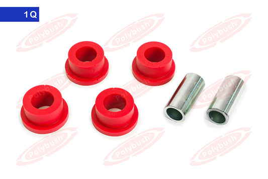 Polybush Kit - Rear Upper - Red / Performance