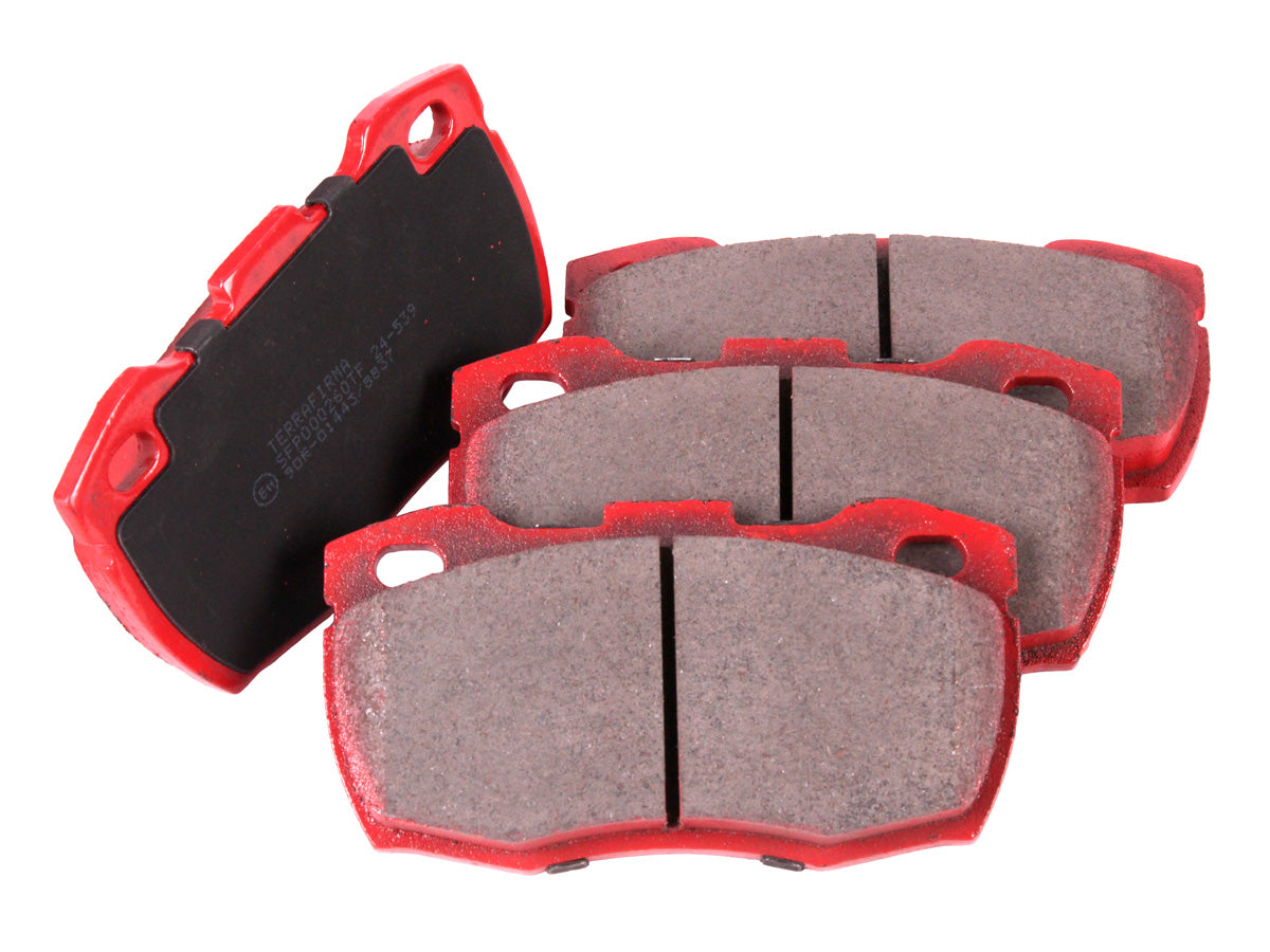Terrafirma - Premium Ceramic Brake Pads - Front - With Vented Discs