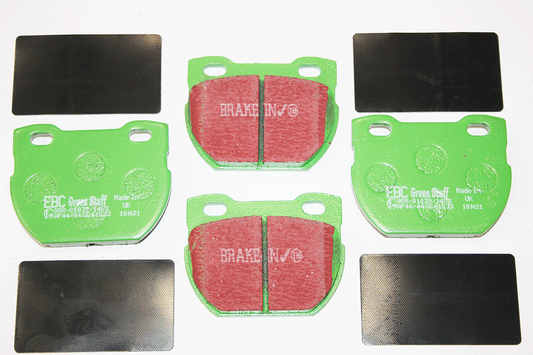 Brake Pad Set - D110/130 - Rear no sensor - EBC Greenstuff