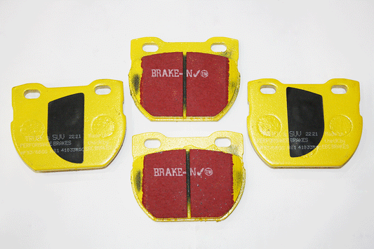 Brake Pad Set - D110/130 - Rear no sensor - EBC Yellowstuff