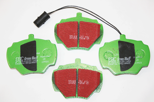 Brake Pad Set - D90/D1/RRC - Rear w/ sensor - EBC Greenstuff