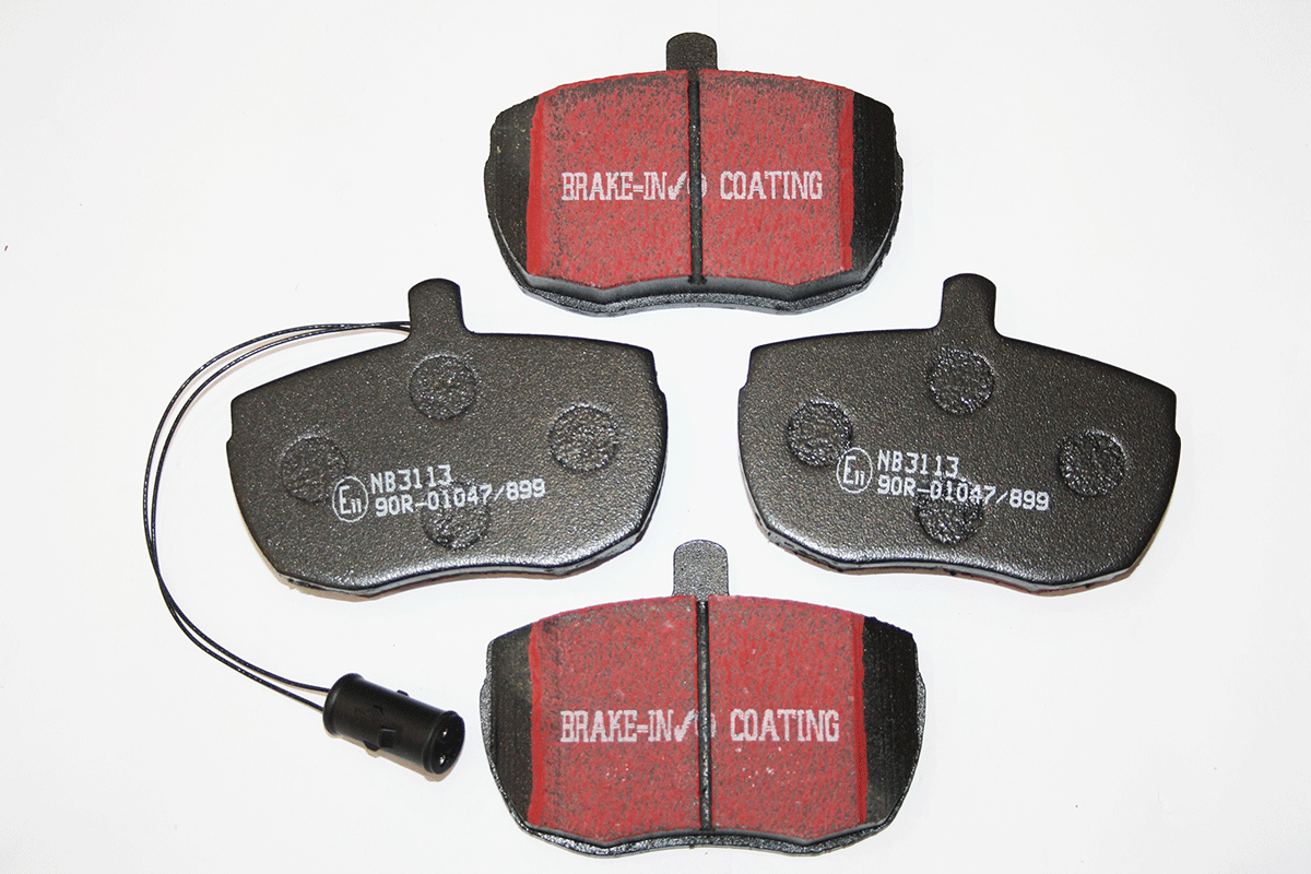 Brake Pad Set - Early D1/RRC - Front - with single sensor - EBC Ultimax