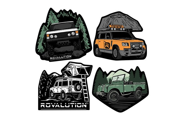 Rovalution - Four Sticker Pack