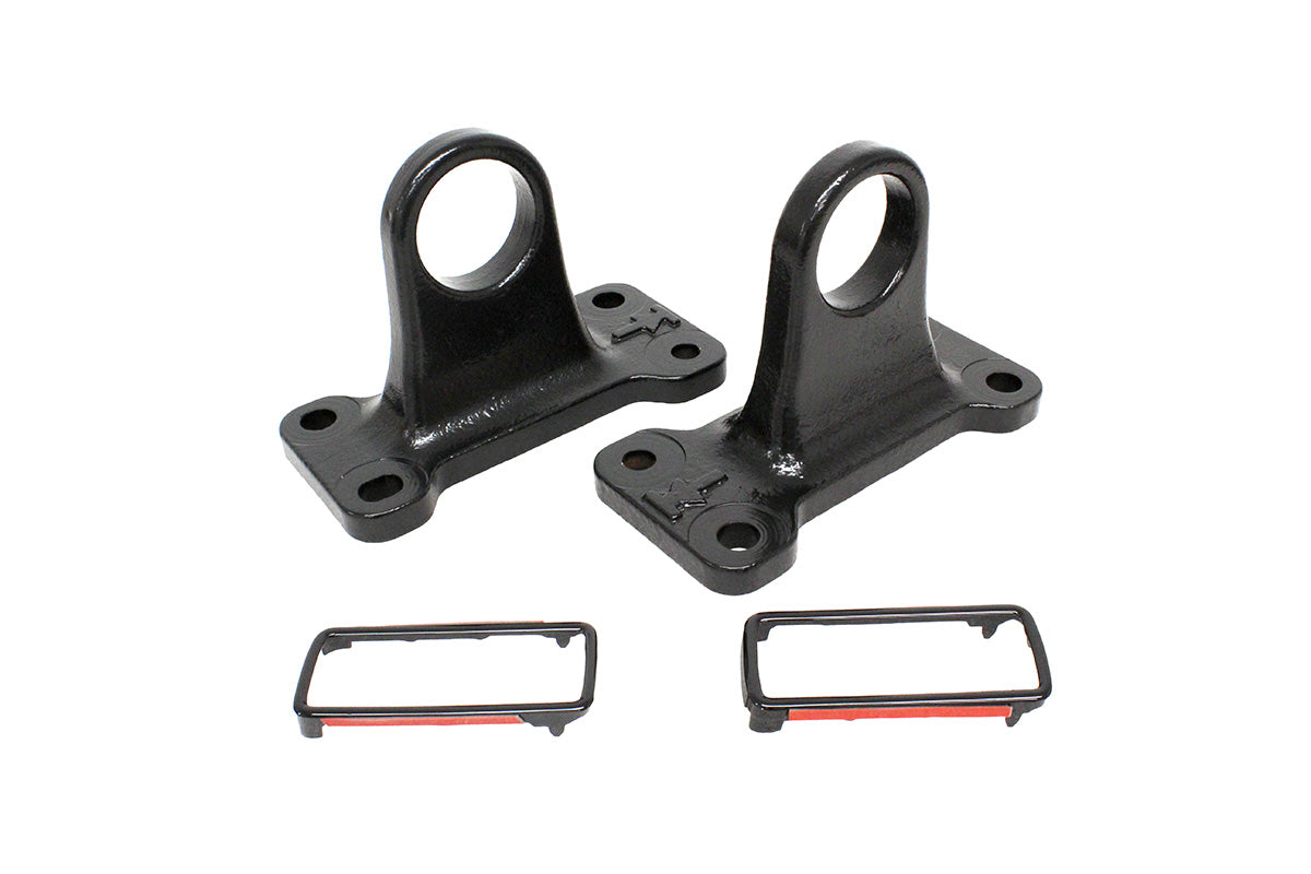 Terrafirma - Rear Recovery Points - Pair - Black