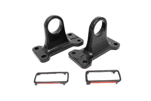 Terrafirma - Rear Recovery Points - Pair - Black - TF0437B