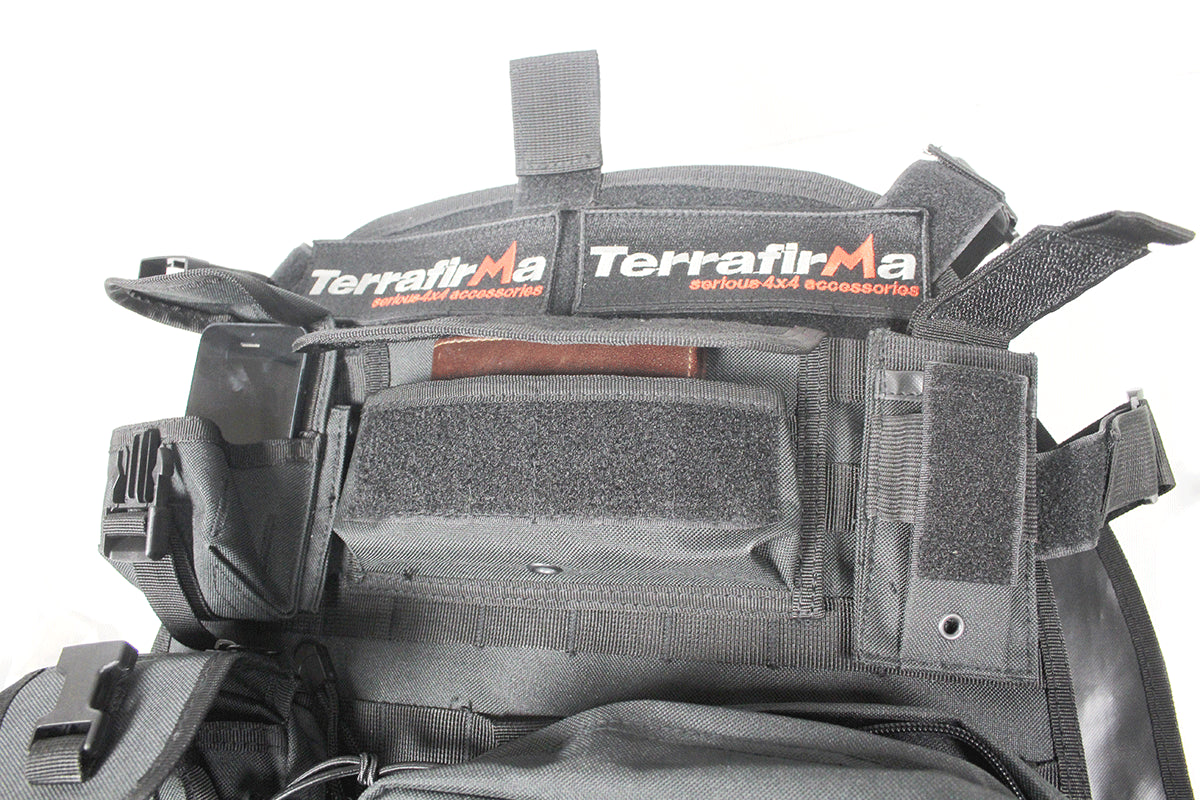 Terrafirma - Tactical Seat Cover - With 7 Pouches