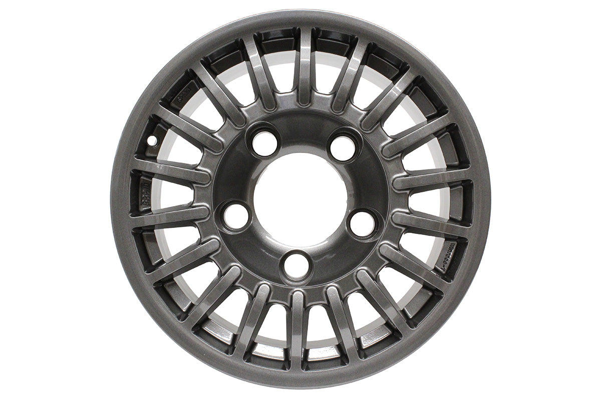 Terrafirma - Winrace T Multispoke Alloy Wheels - 16x8" - ET15 - Classic Defender - Grey/Anthracite