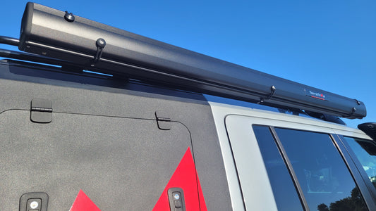 Terrafirma - Hard Case LED Awning - 2.5m x 2.5m - TF1707