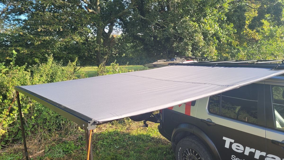 Terrafirma - Hard Case LED Awning - 2.5m x 2.5m