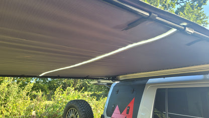 Terrafirma - Hard Case LED Awning - 2.5m x 2.5m
