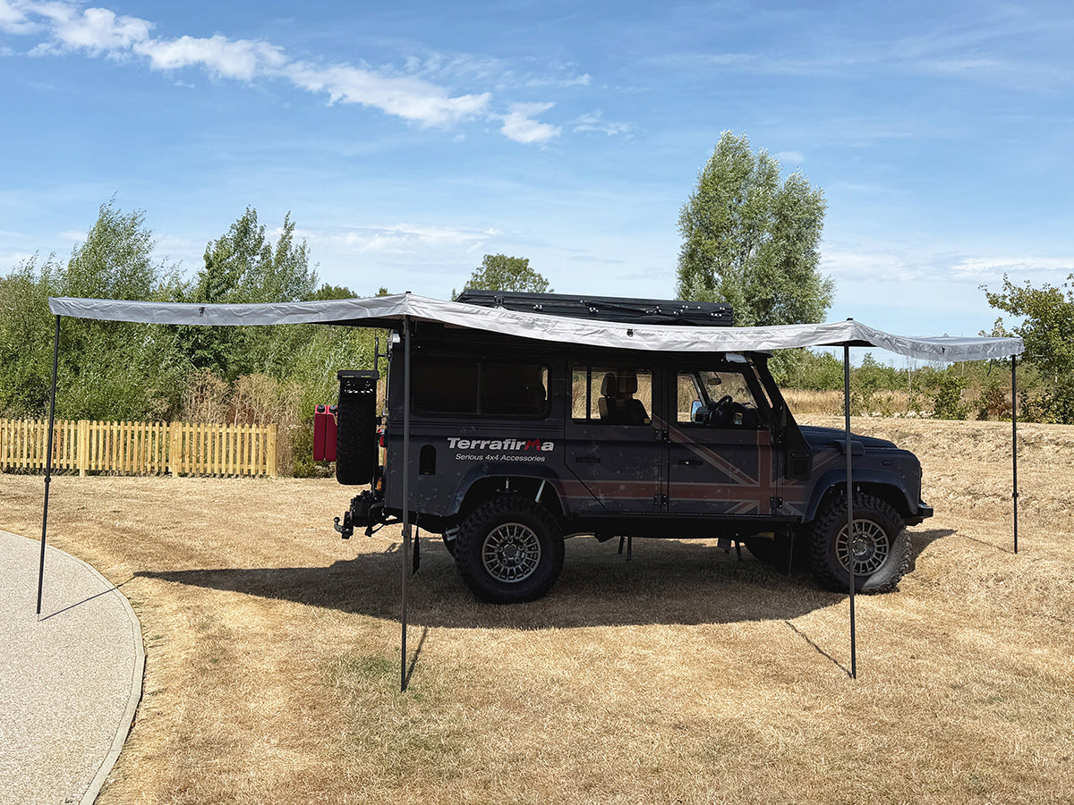 Terrafirma - 180 Degree Terradactyl LED awning - 2.0m