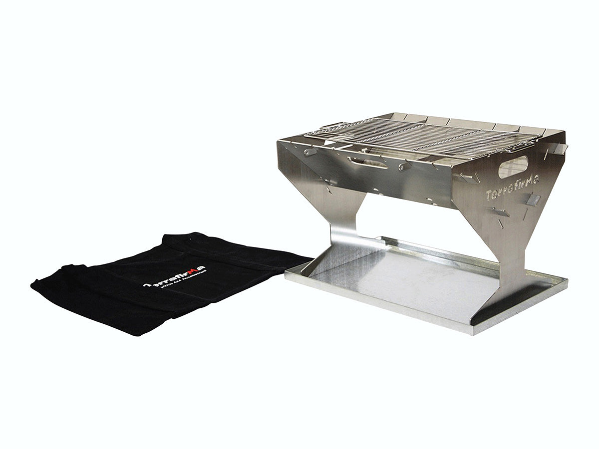 Terrafirma - Stainless Steel BBQ/Fire Pit
