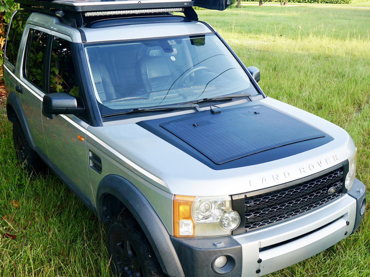 Terrafirma - 110W Bonnet Mounted Solar Panel Kit