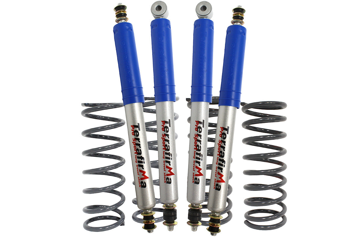 Terrafirma - Pro Sport - 2" Longer Shocks - Plus 2" Springs - Light Load