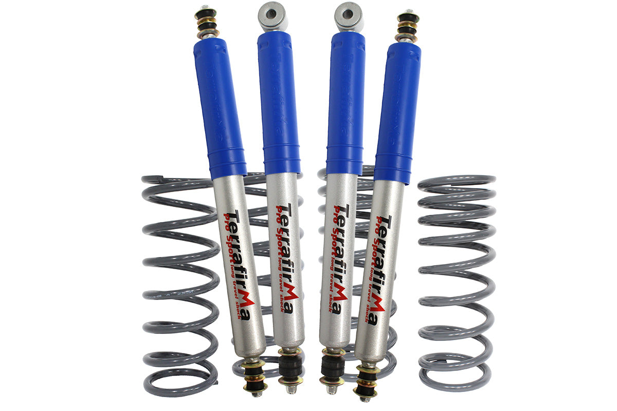 Terrafirma - Pro Sport - 2" Longer Shocks - Plus 2" Springs - Heavy Load
