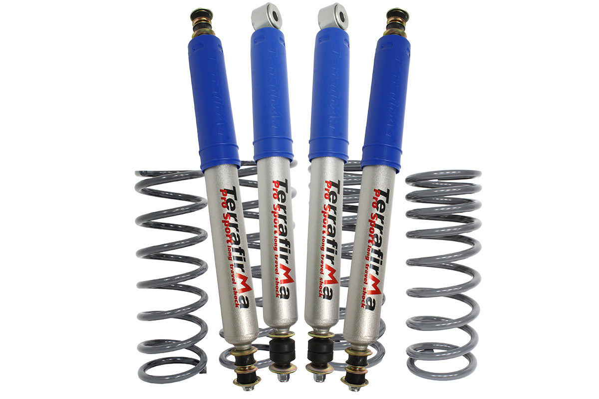 Terrafirma - Pro Sport - Standard Shocks - Plus 2" Springs - Heavy Load