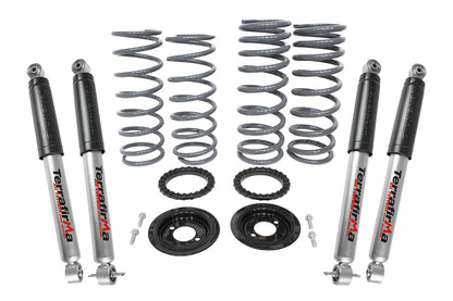 Terrafirma - Air to Coil Conversion Kit - 2" Lift - With Standard Travel All Terrain Shocks