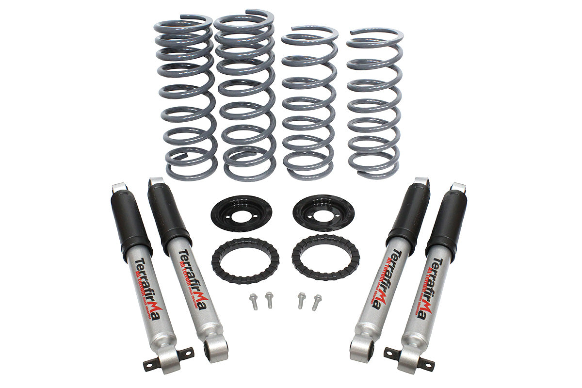 Terrafirma - Air to Coil Conversion Kit - 2" Lift - With All Terrain Shocks - Heavy Load