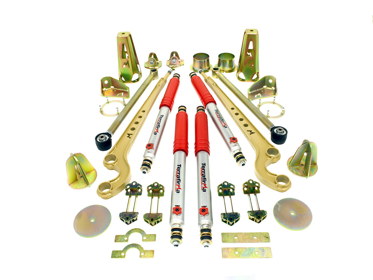 Terrafirma - 5" Extreme 4 Stage Adjustable Dislocation Kit