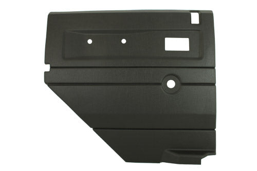 Terrafirma - Door Card - 2nd Row / LHS / Manual window / Black