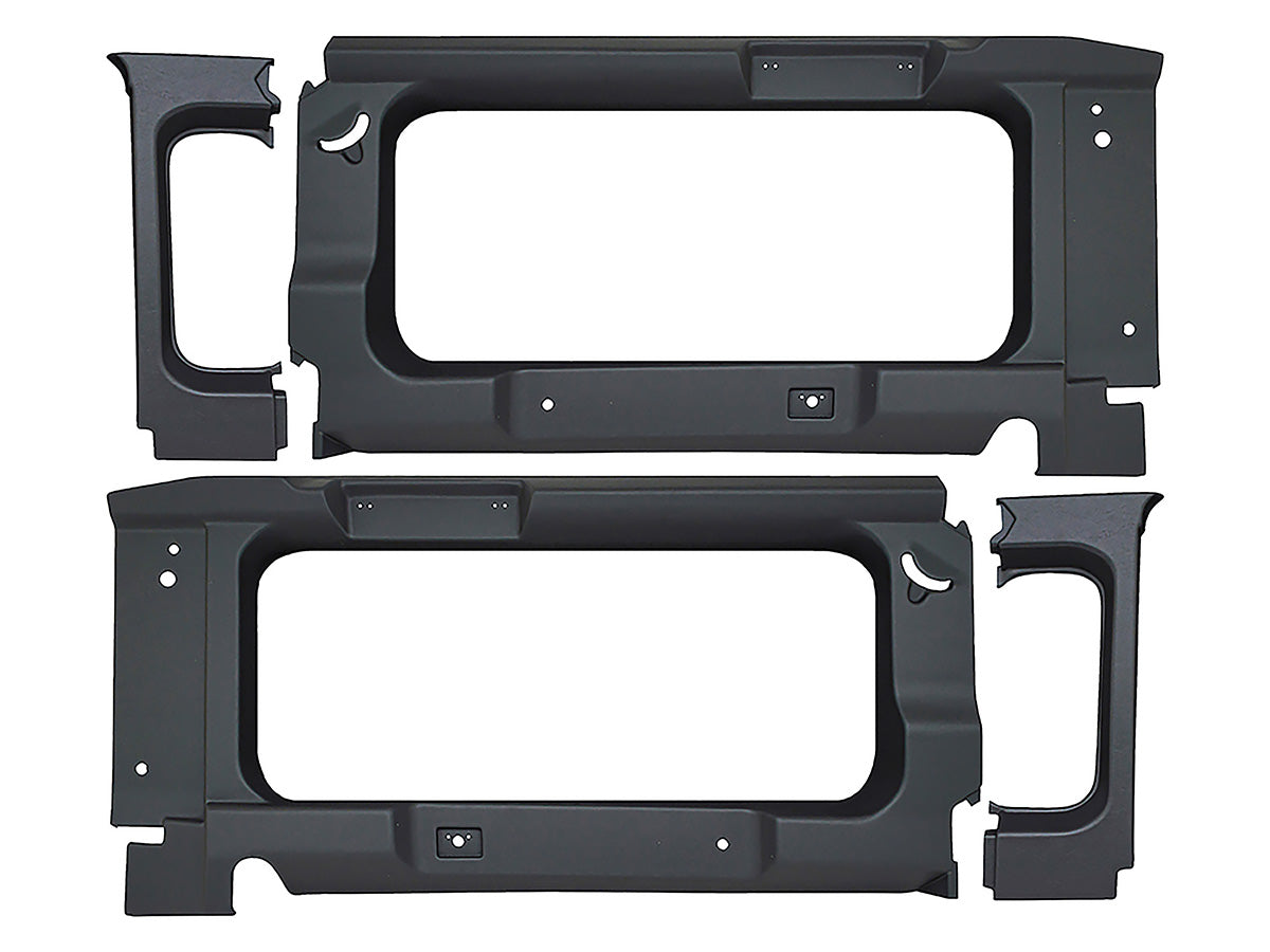 Terrafirma - Window Trims - Pair / Black / With Windows
