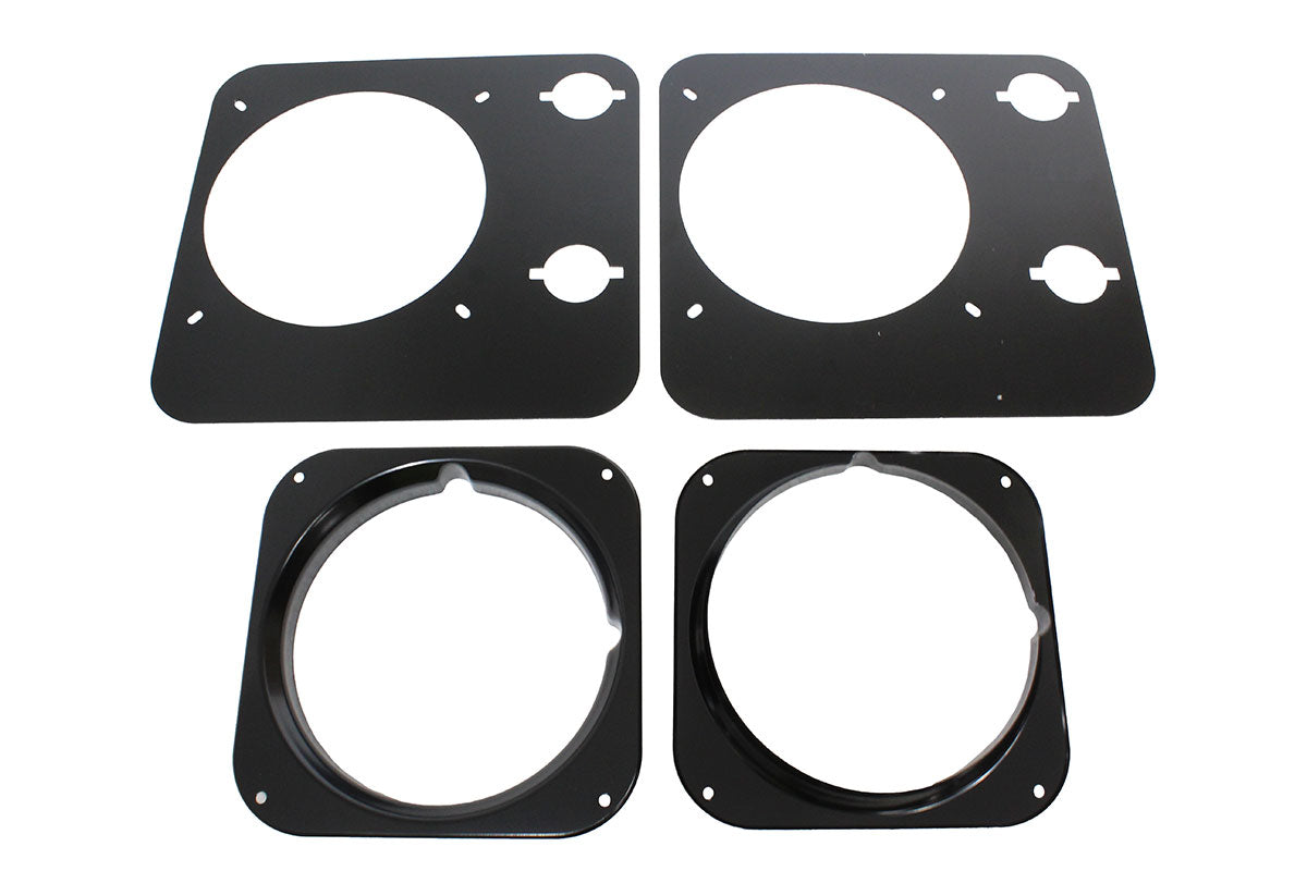 Terrafirma - Headlamp Trims & Non Vented Bezels - Set