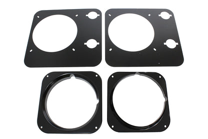 Terrafirma - Headlamp Trims & Non Vented Bezels - Set