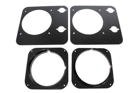 Terrafirma - Headlamp Trims & Non Vented Bezels - Set