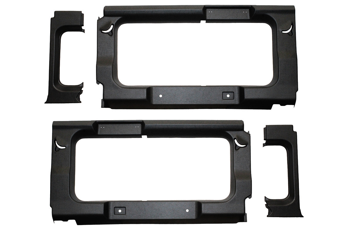 Terrafirma - Window Trims - Pair / Black / With Windows