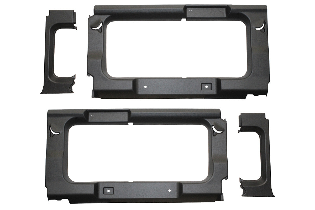 Terrafirma - Window Trims - Pair / Dark Grey / With Windows