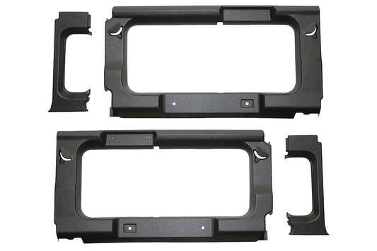 Terrafirma - Window Trims - Pair / Dark Grey / With Windows