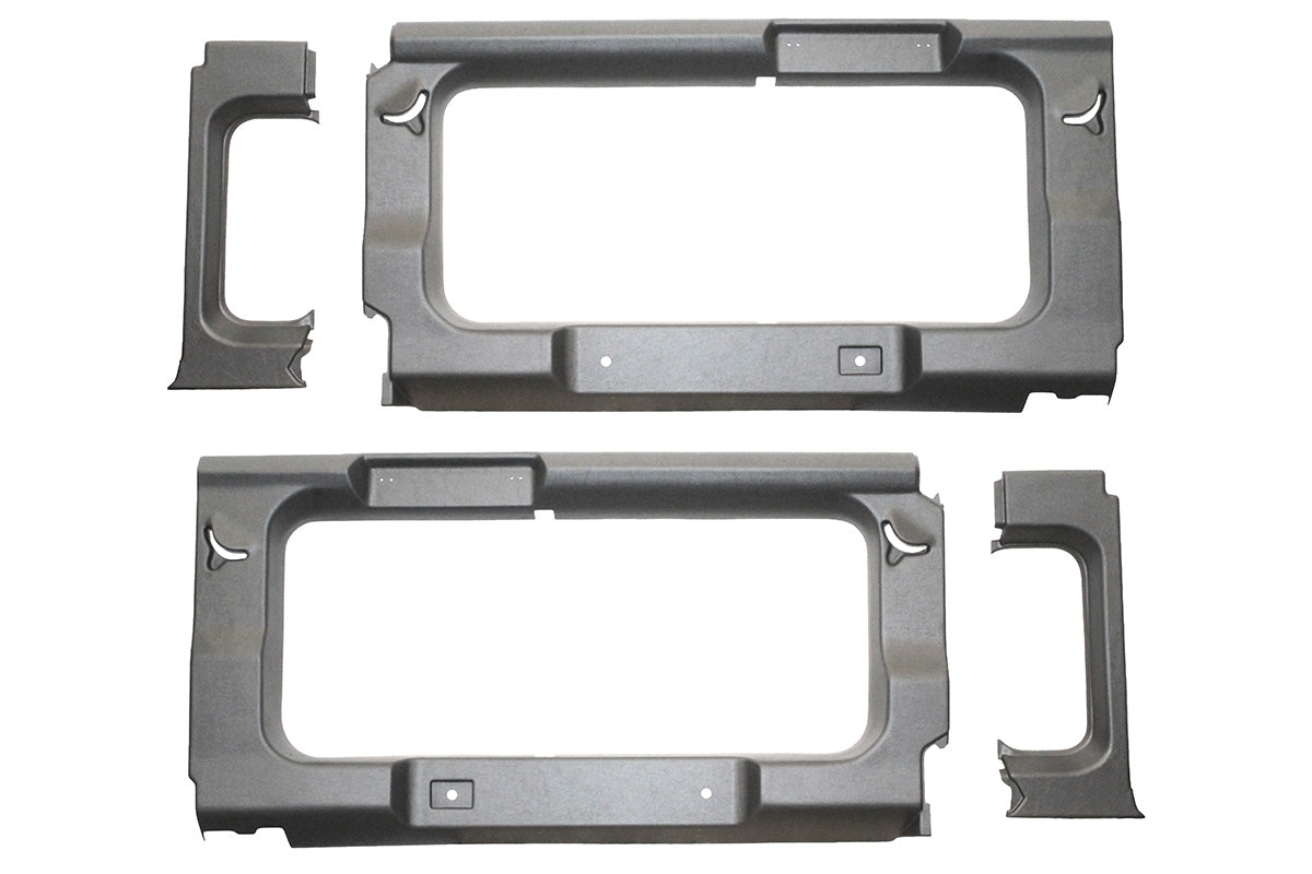 Terrafirma - Window Trims - Pair / Light Grey / With Windows
