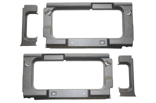 Terrafirma - Window Trims - Pair / Light Grey / With Windows