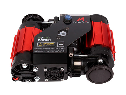 Terrafirma - Terrafirma Twin Onboard 12V Compressor - TF2940