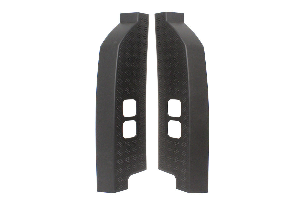 Terrafirma - Rear Corner Chequer Plate - Plastic - Pair