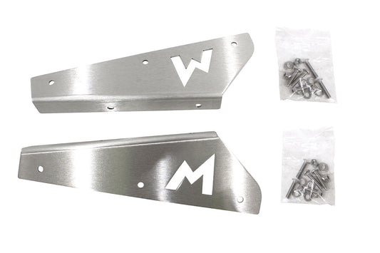 Terrafirma - Mudflap Brackets - Front - Pair - Stainless Steel