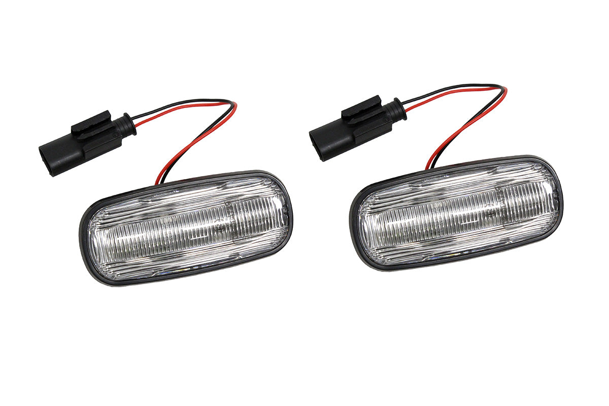 Terrafirma - Sequential / Dynamic Side Repeaters - Clear - Pair