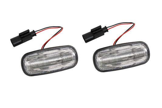 Terrafirma - Sequential / Dynamic Side Repeaters - Clear - Pair