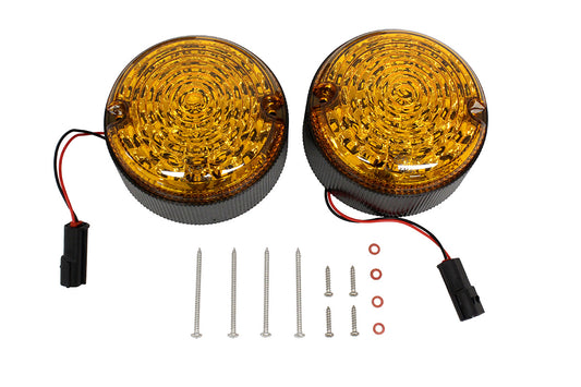 Terrafirma - Scrolling LED Indicators - 95mm - Rear - Coloured