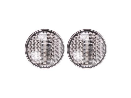 Terrafirma - Sequential / Dynamic Side Repeaters - Clear - Pair