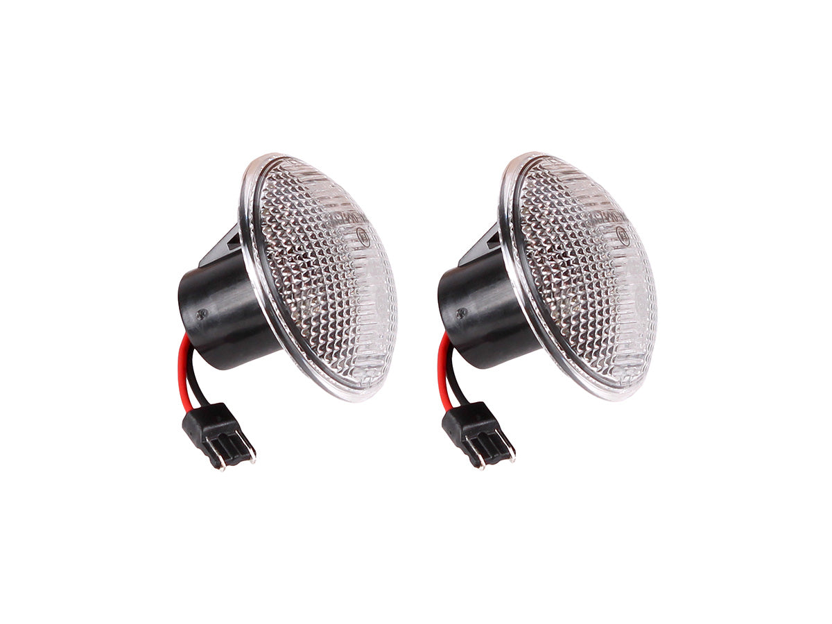 Terrafirma - Sequential / Dynamic Side Repeaters - Clear - Pair