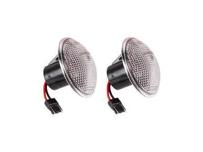 Terrafirma - Sequential / Dynamic Side Repeaters - Clear - Pair