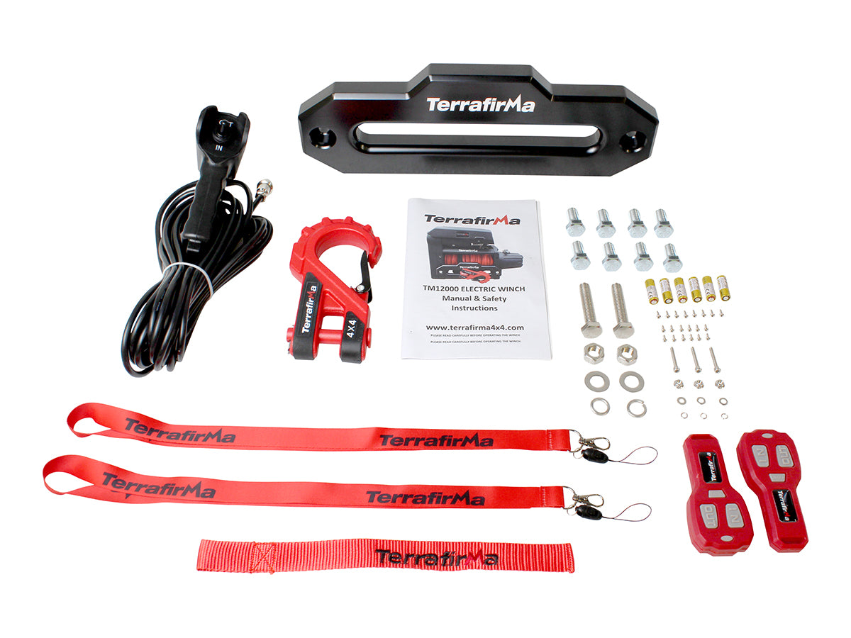 Terrafirma - Terrafirma TM12000 Twin Motor Electric Winch