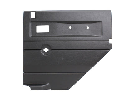 Terrafirma - Door Card - 2nd Row / RHS / Manual Window / Black