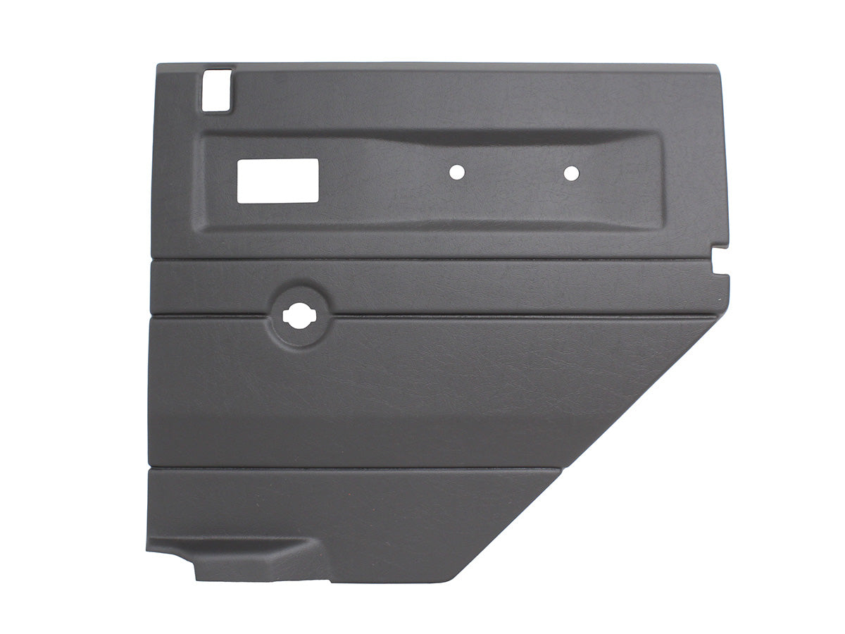 Terrafirma - Door Card - 2nd Row / RHS / Manual Window / Dark Grey