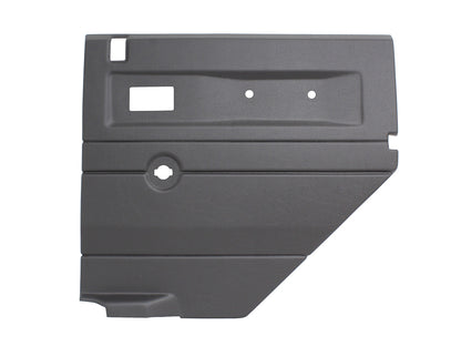 Terrafirma - Door Card - 2nd Row / RHS / Manual Window / Dark Grey