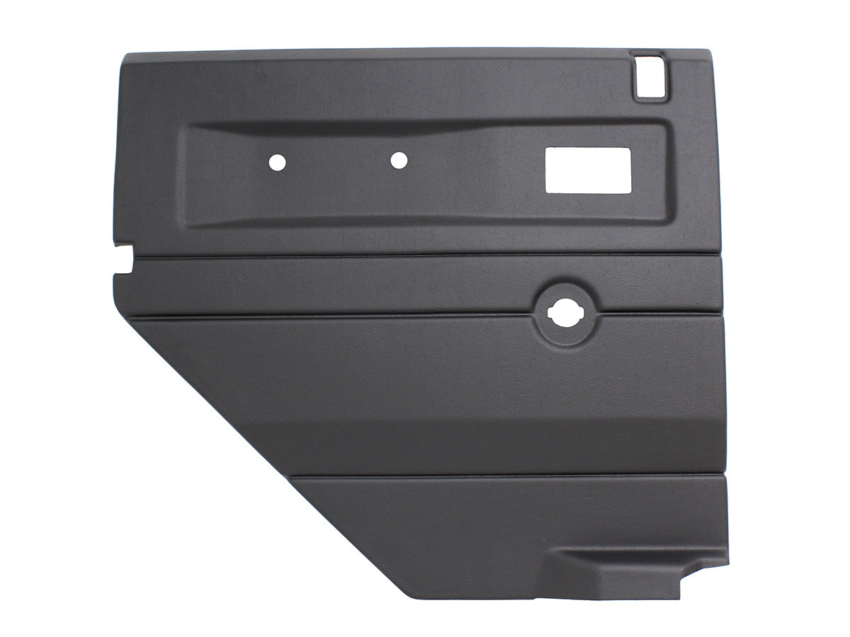 Terrafirma - Door Card - 2nd Row / LHS / Manual window / Black