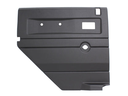Terrafirma - Door Card - 2nd Row / LHS / Manual window / Black