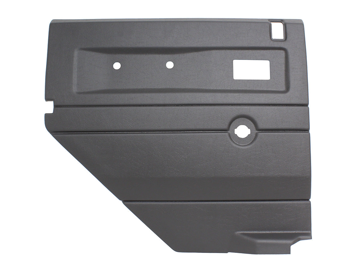 Terrafirma - Door Card - 2nd Row / LHS / Manual Window / Dark Grey